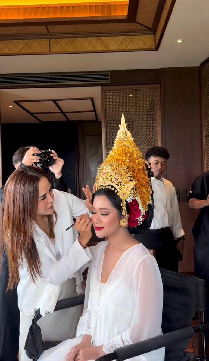 pernikahan putri Ajik Krisna