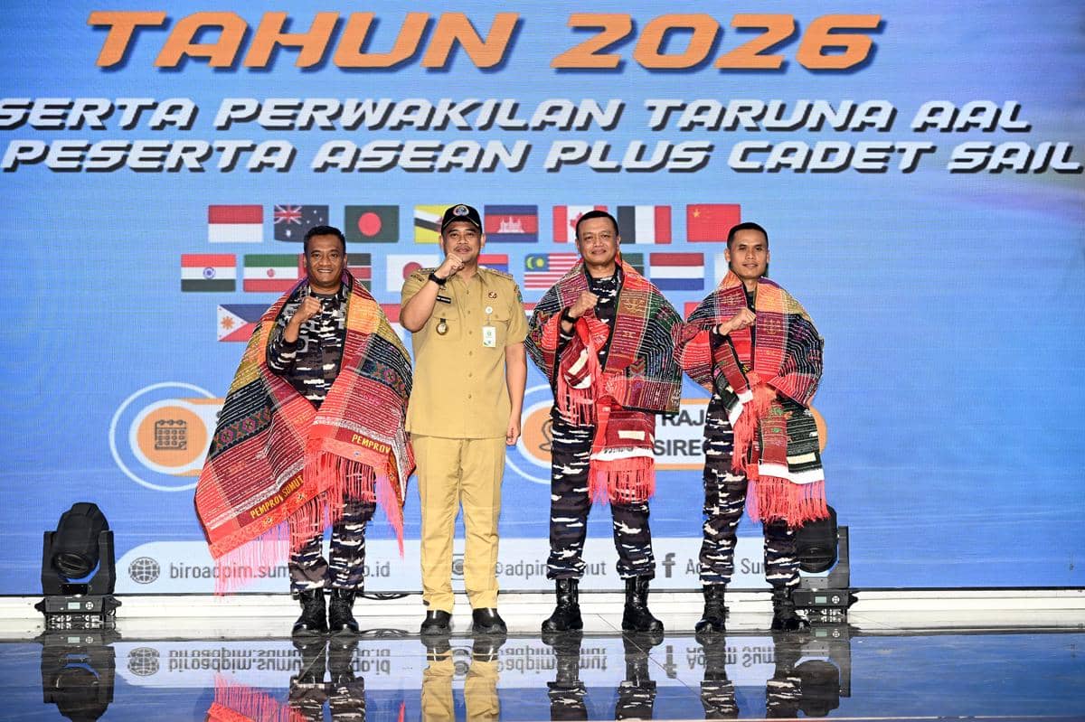 Kadet dari 15 Negara Singgah di Sumut, Bawa Misi Global