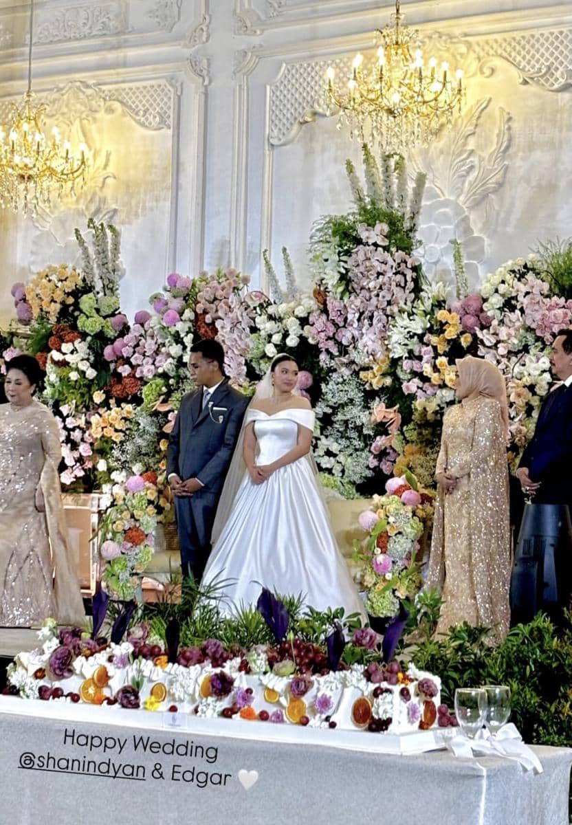 Pernikahan Edgar adik Raditya Dika