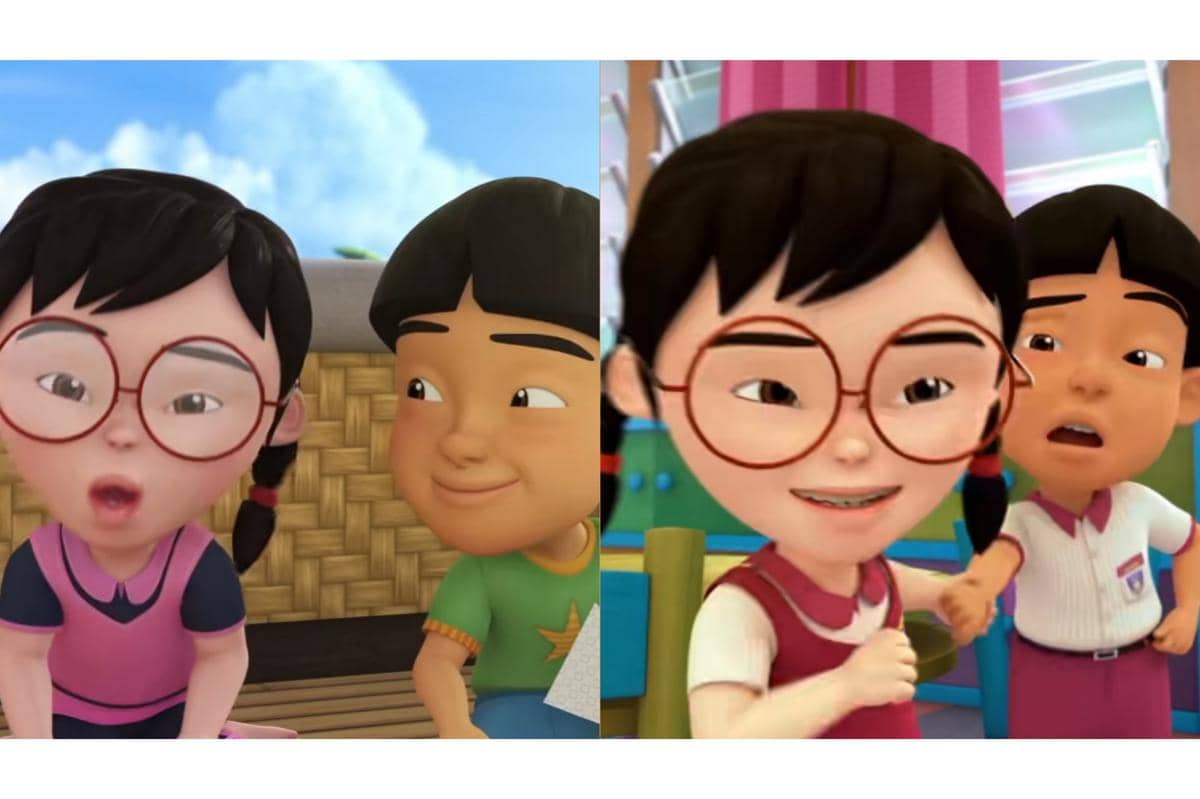 beberapa momen spesial antara Mail dan Mei Mei di episode "Mencari Idola"