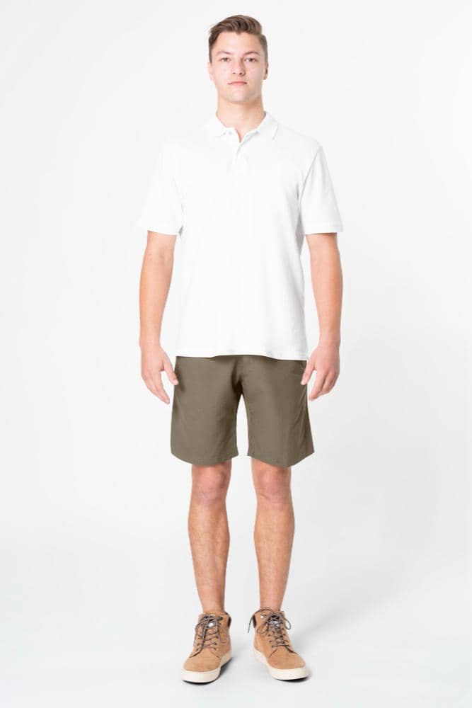 ilustrasi outfit polo shirt