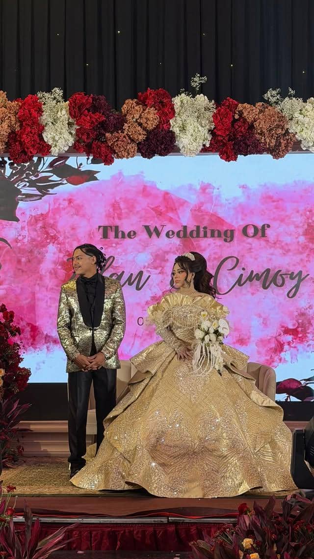 Resepsi Pernikahan Cimoy dan Zidan (instagram.com/cimoynuraini_wjy)