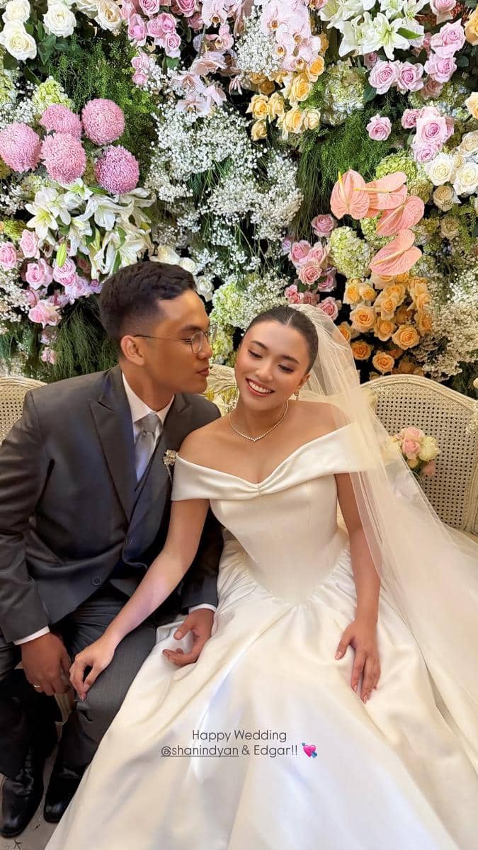 Pernikahan Edgar Nasution, Adik Raditya Dika (instagram.com/shanindyan)