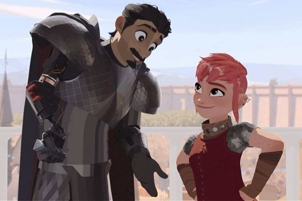 adegan dalam film Nimona