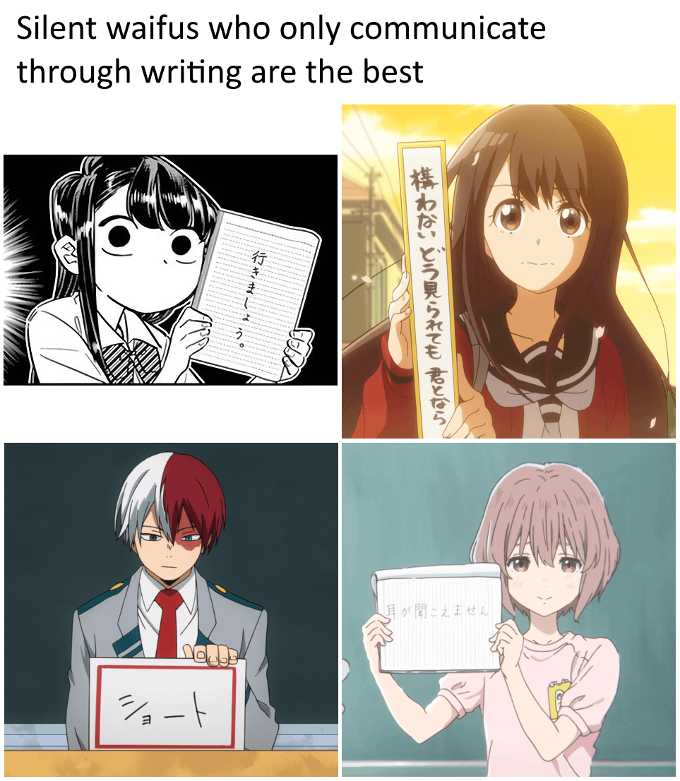 meme cewek anime malu-malu