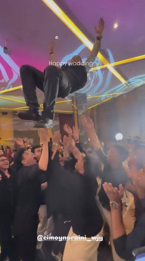 Resepsi Pernikahan Cimoy dan Zidan (instagram.com/cimoynuraini_wjy)
