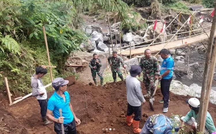 Jembatan Garuda Permudah Akses Pertanian, Tingkatkan Keselamatan Warga