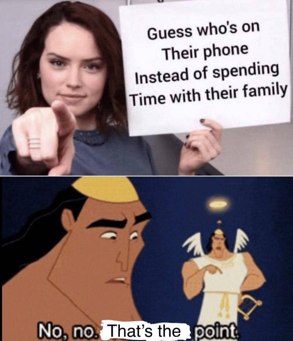 meme kartun tentang bergaul