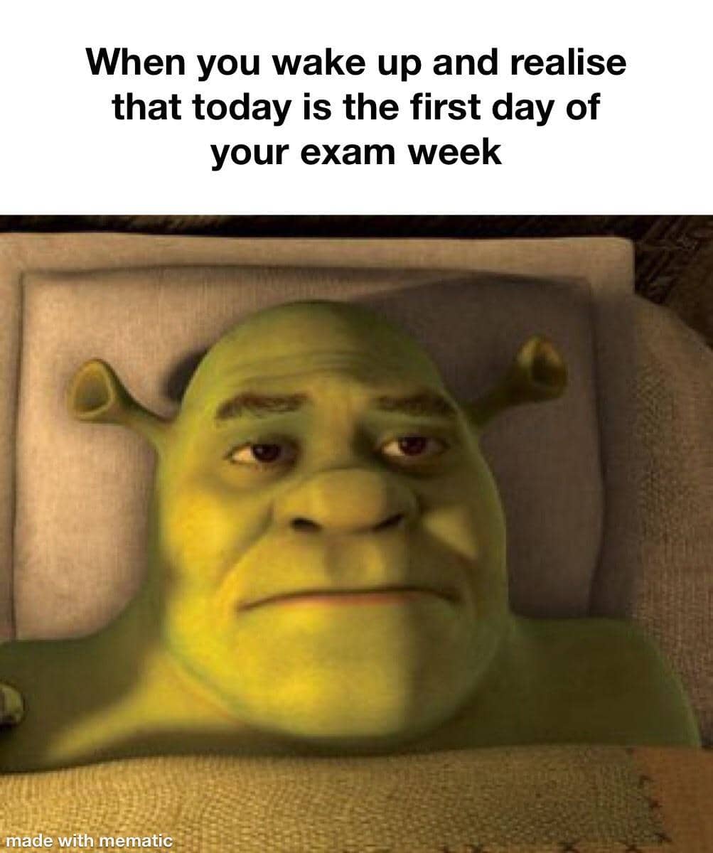 meme kartun tentang ujian matematika