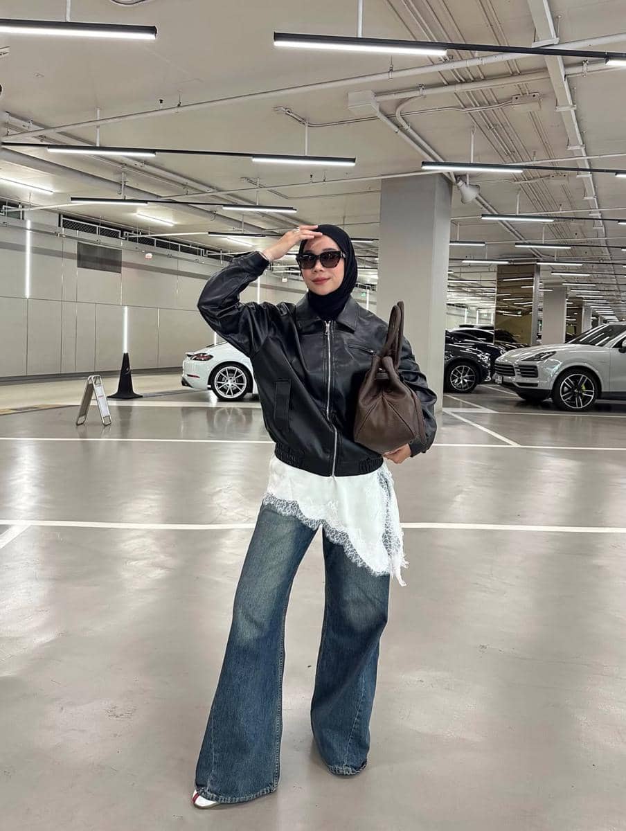 OOTD Blue Jeans ala Fitri Hasiani