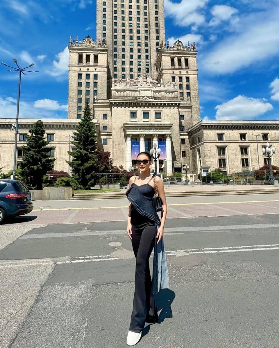 OOTD dengan flare jeans