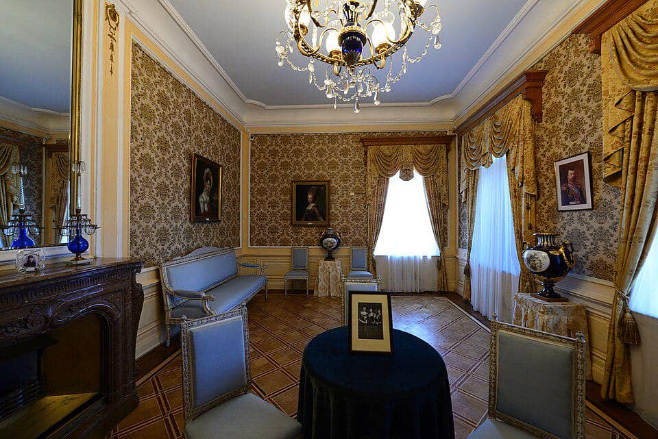 Ruangan di dalam Istana Massandra