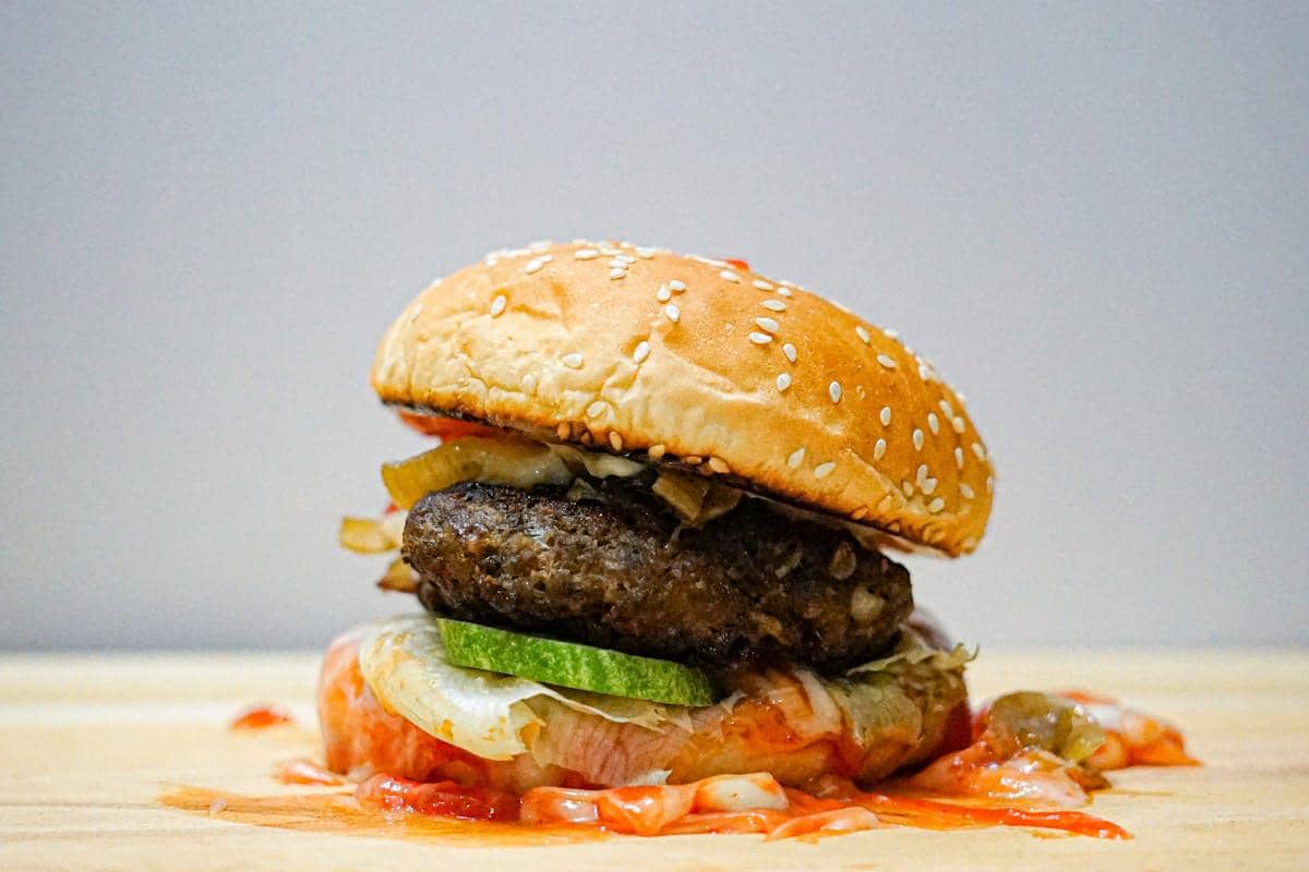 ilustrasi hamburger