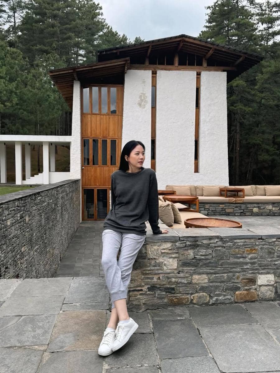 Agnes Jennifer berlibur di Amankora, Bhutan