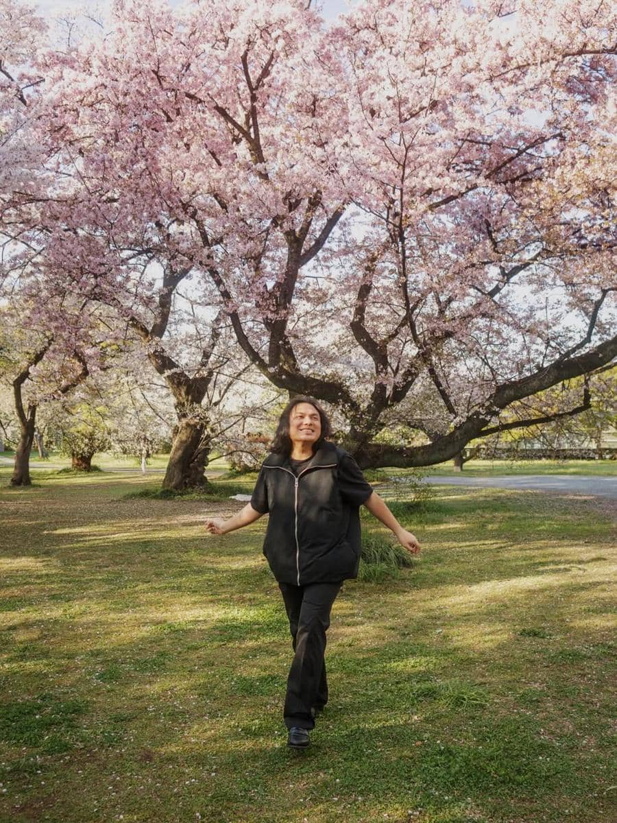 Keanu Agl berlibur di Jepang