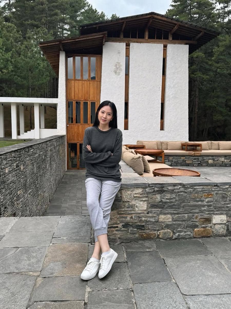 Agnes Jennifer berlibur di Amankora, Bhutan