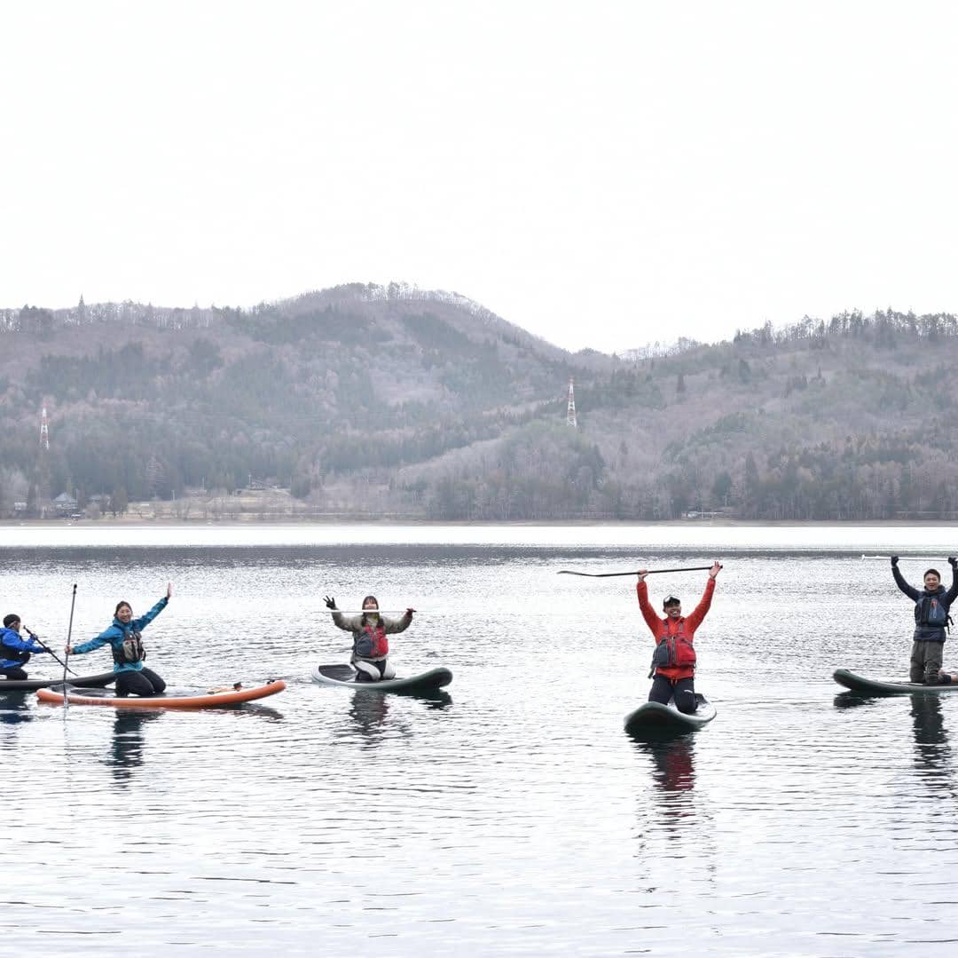 Ditto Percussion dan Sekala pertama kali naik paddleboard