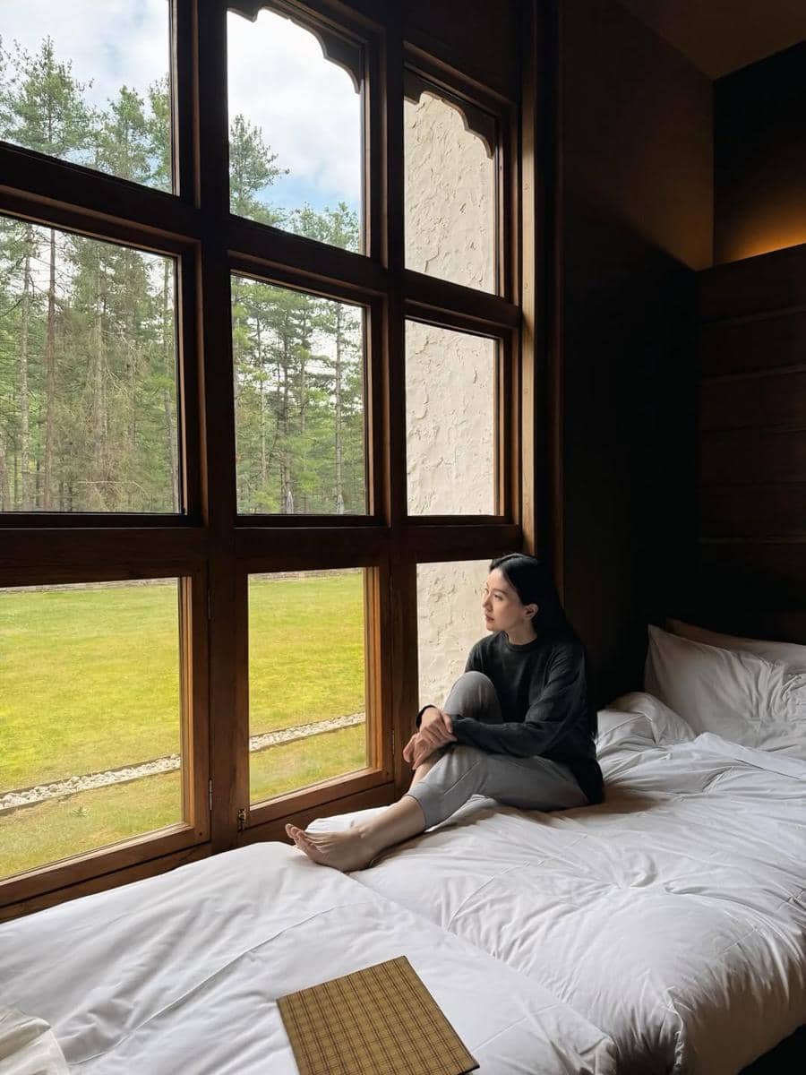 Agnes Jennifer berlibur di Amankora, Bhutan