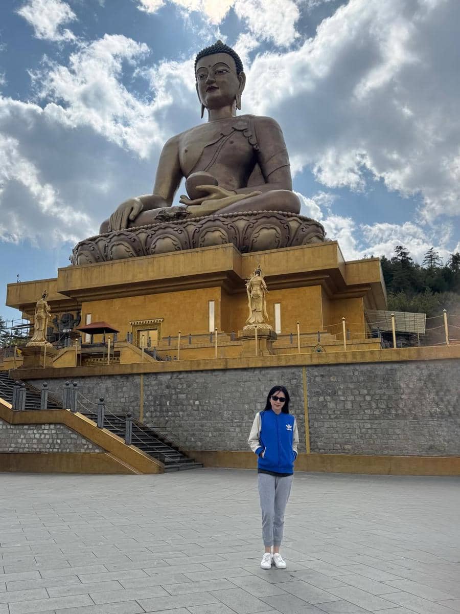 Agnes Jennifer berlibur di Amankora, Bhutan