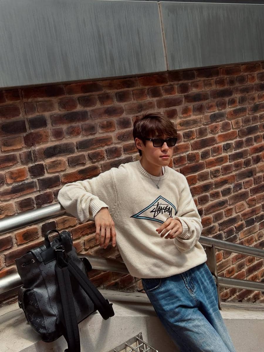 inspirasi outfit Nut Thanat LYKN