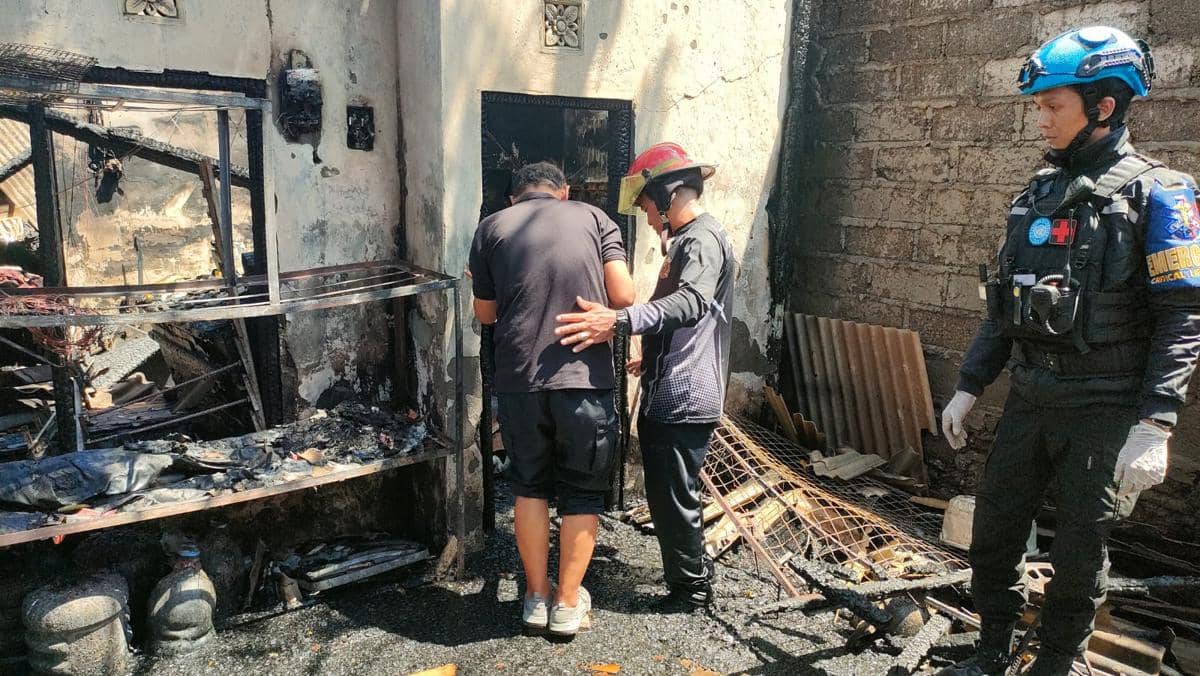 Kebakaran di Denpasar Tewaskan Seorang Lansia, Diduga Akibat Dupa