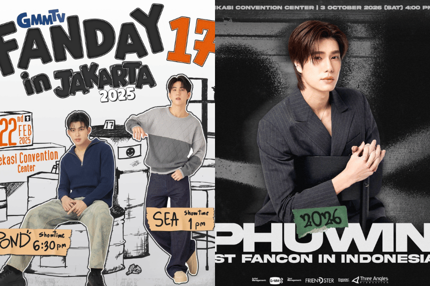 Daftar Artis Internasional yang Konser di Bekasi, Terbaru Aktor Phuwin