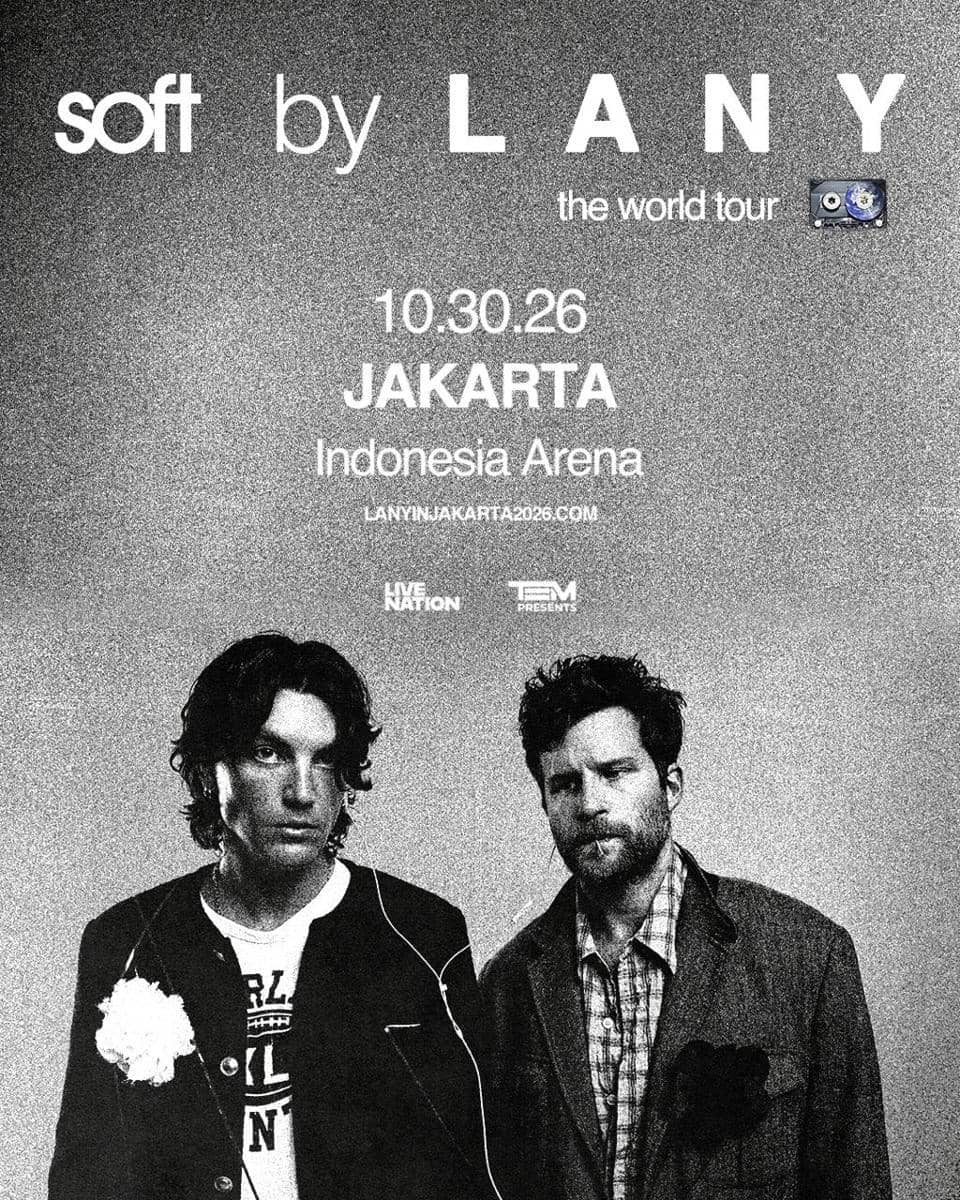 Harga tiket konser LANY: soft world tour in Jakarta