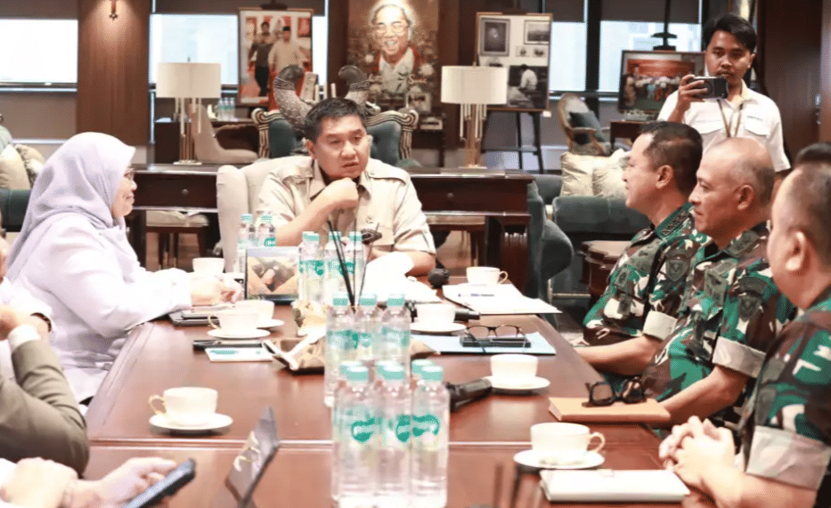 KSAU Temui Menteri PKP, Bahas Pembangunan Rusun TNI AU