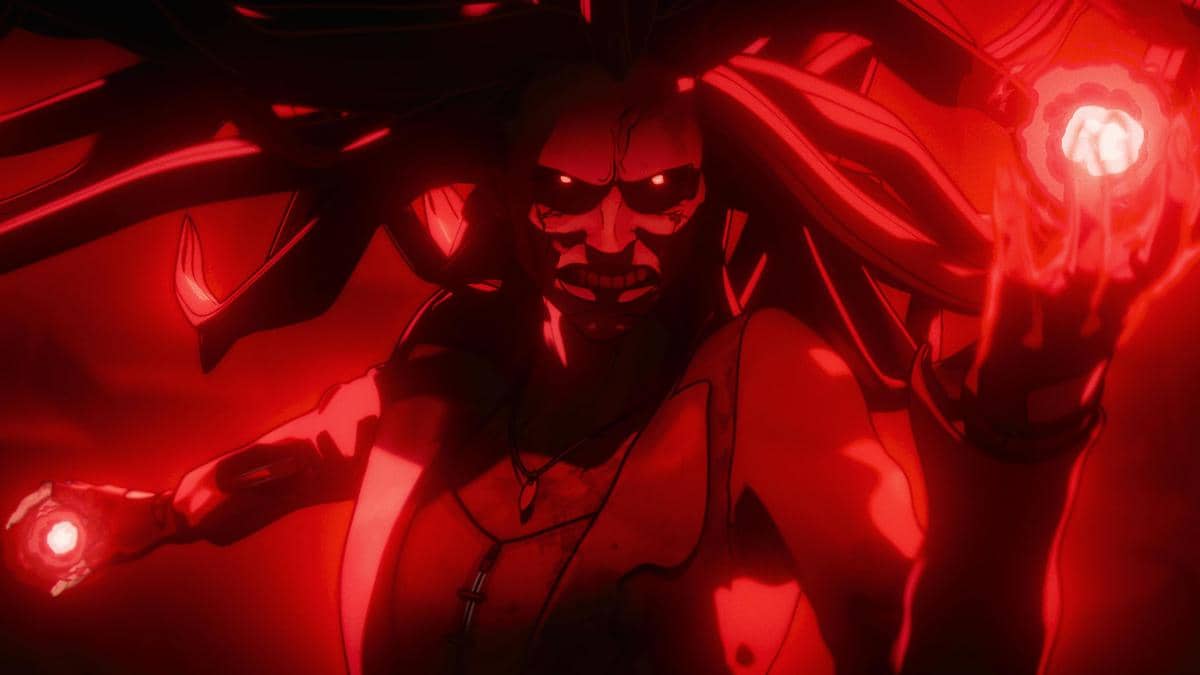 Karakter Scarlet Witch di serial Marvel Zombies