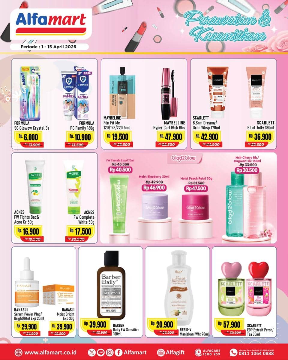 diskon skincare makeup bulan April 2026 
