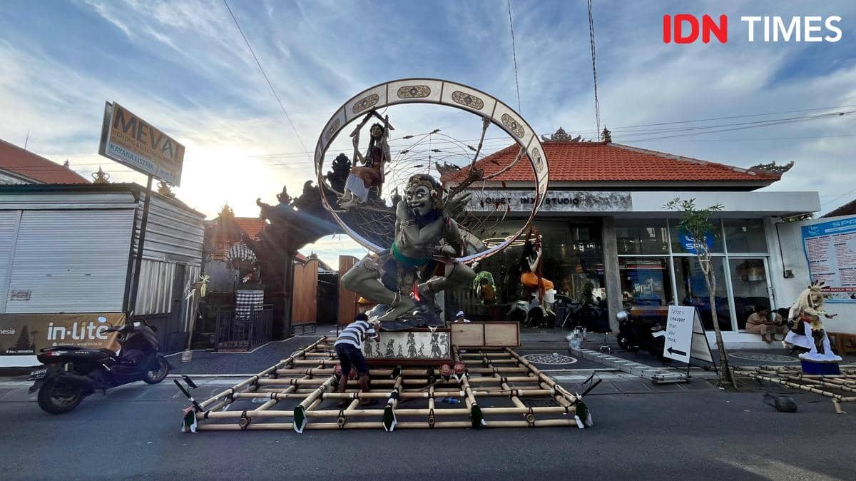 Potret ogoh-ogoh di Pererenan, Bali, Maret 2026 