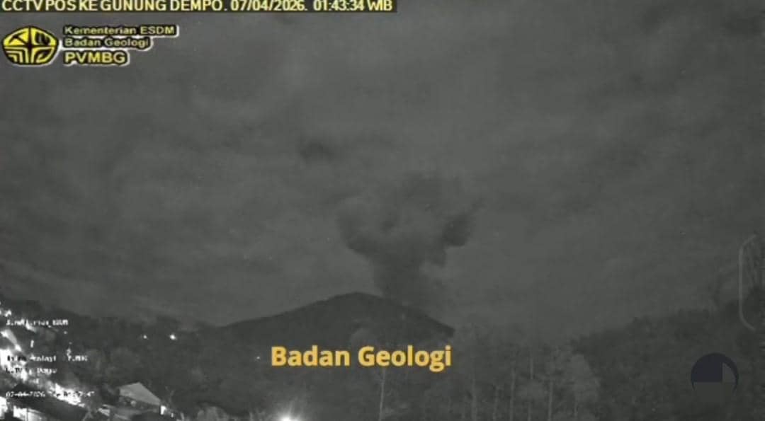 Gunung Dempo Kembali Erupsi, Pendakian Disetop