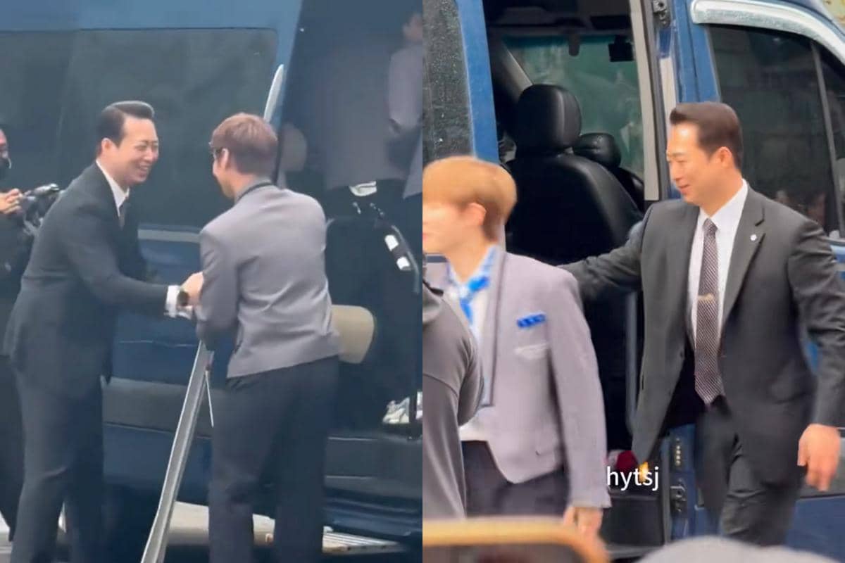 Momen reunian Wanna One