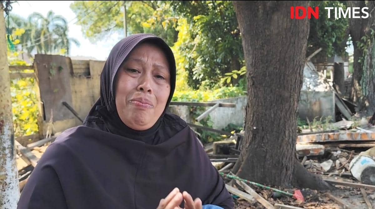 Ratap Pilu Pedagang Kaki Lima Digusur, Tagih Janji Wali Kota Binjai