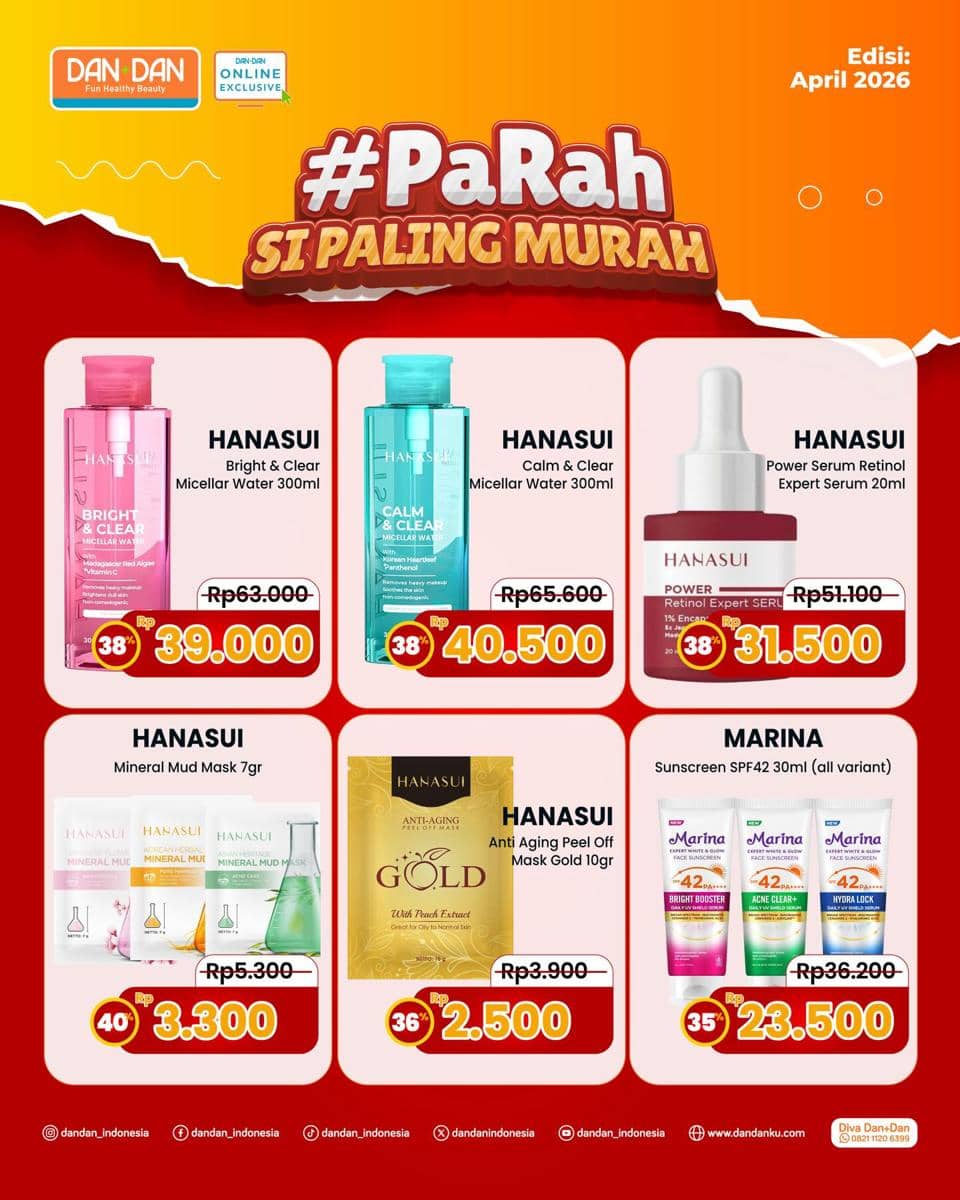 diskon skincare makeup bulan April 2026 