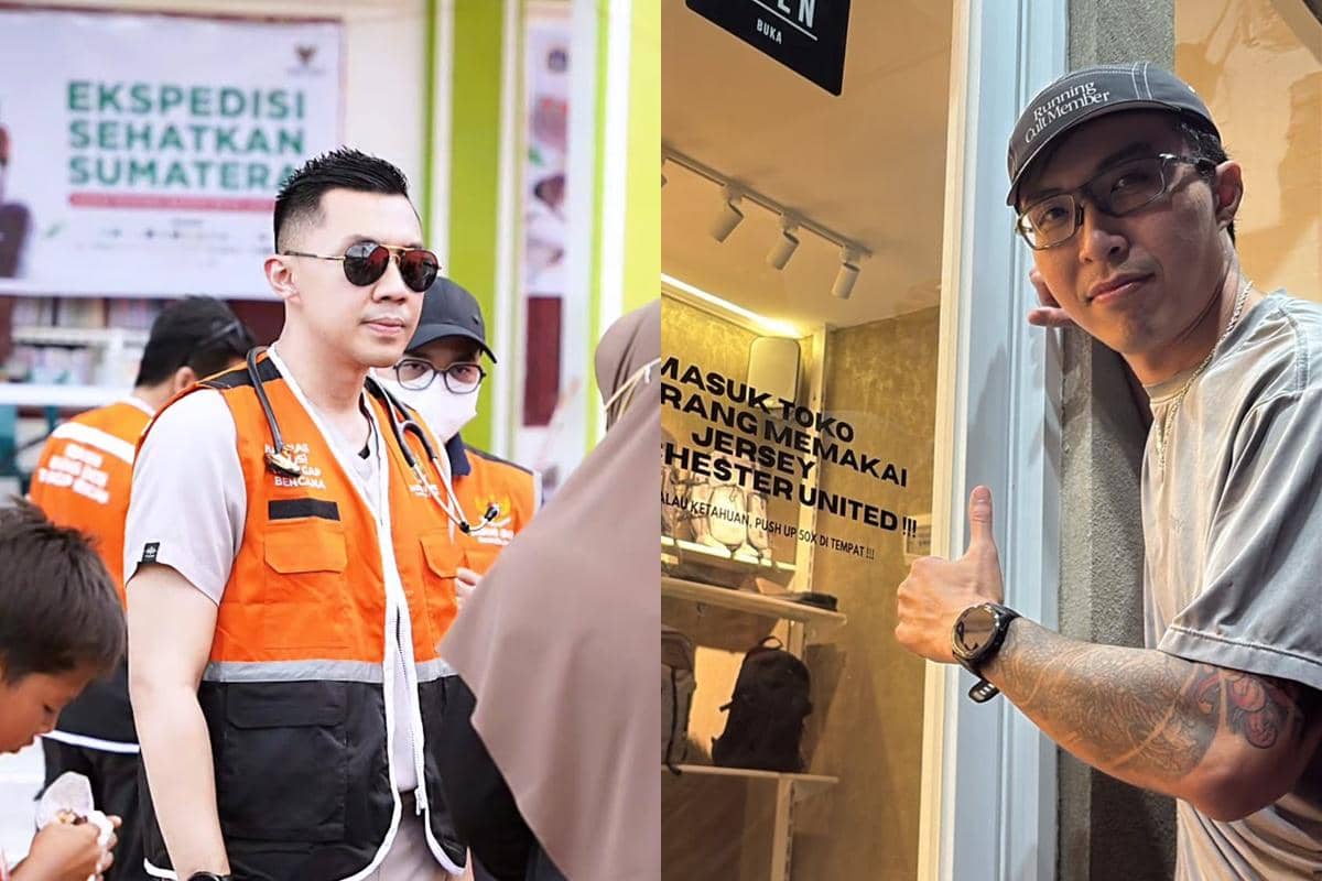 Kolase foto dr. Gia dan dr. Tirta