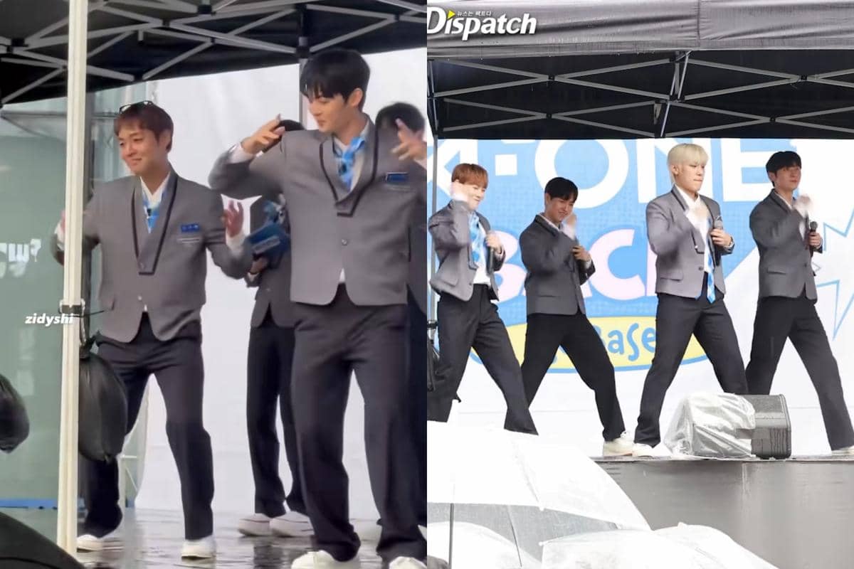 Momen reunian Wanna One