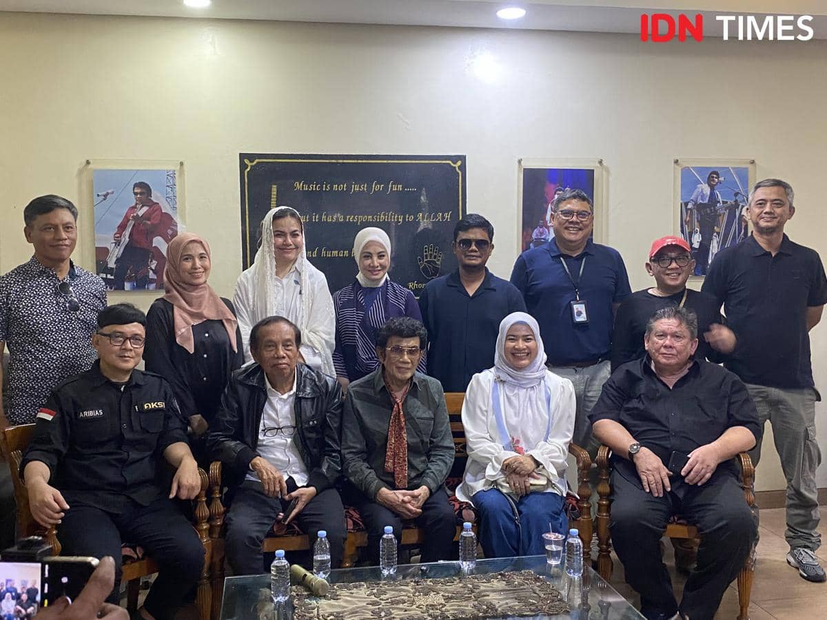 press conference di SONETA RECORDS, Depok, Selasa (7/6/2026)