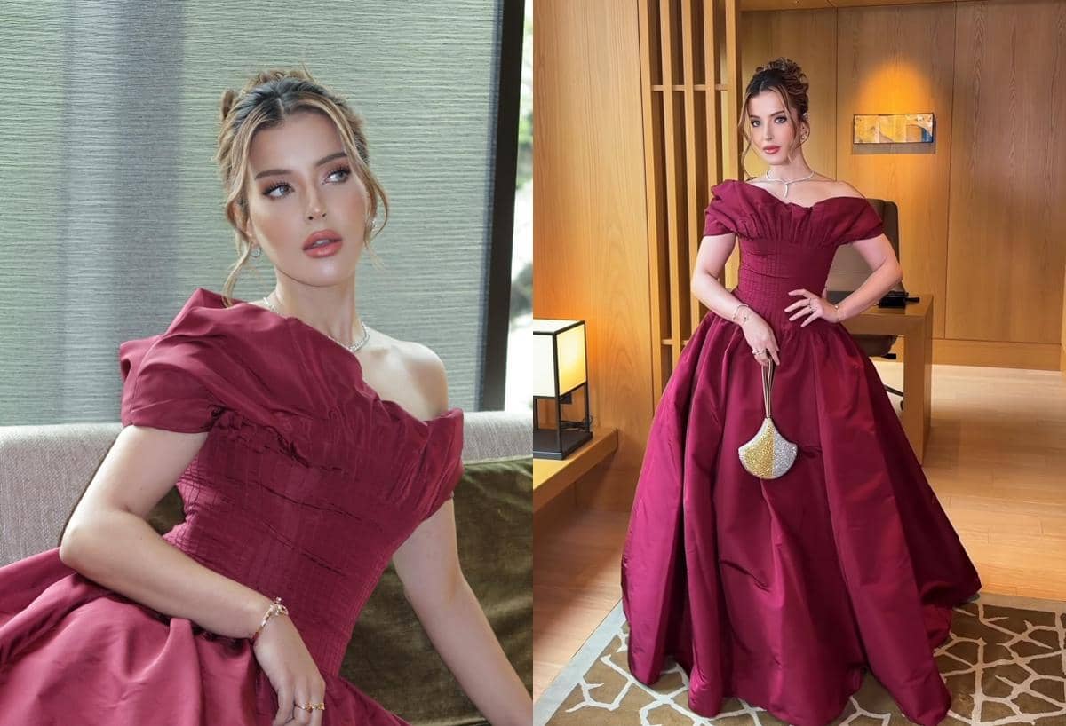 7 Gaya Glamor Tasya Farasya di Red Carpet The Devil Wears Prada 2