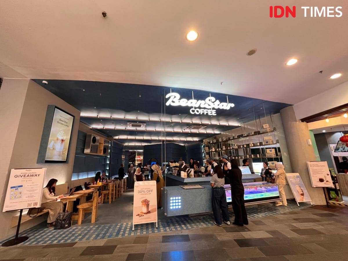 Potret Bean Star Coffee, Gandaria City, Jakarta Selatan