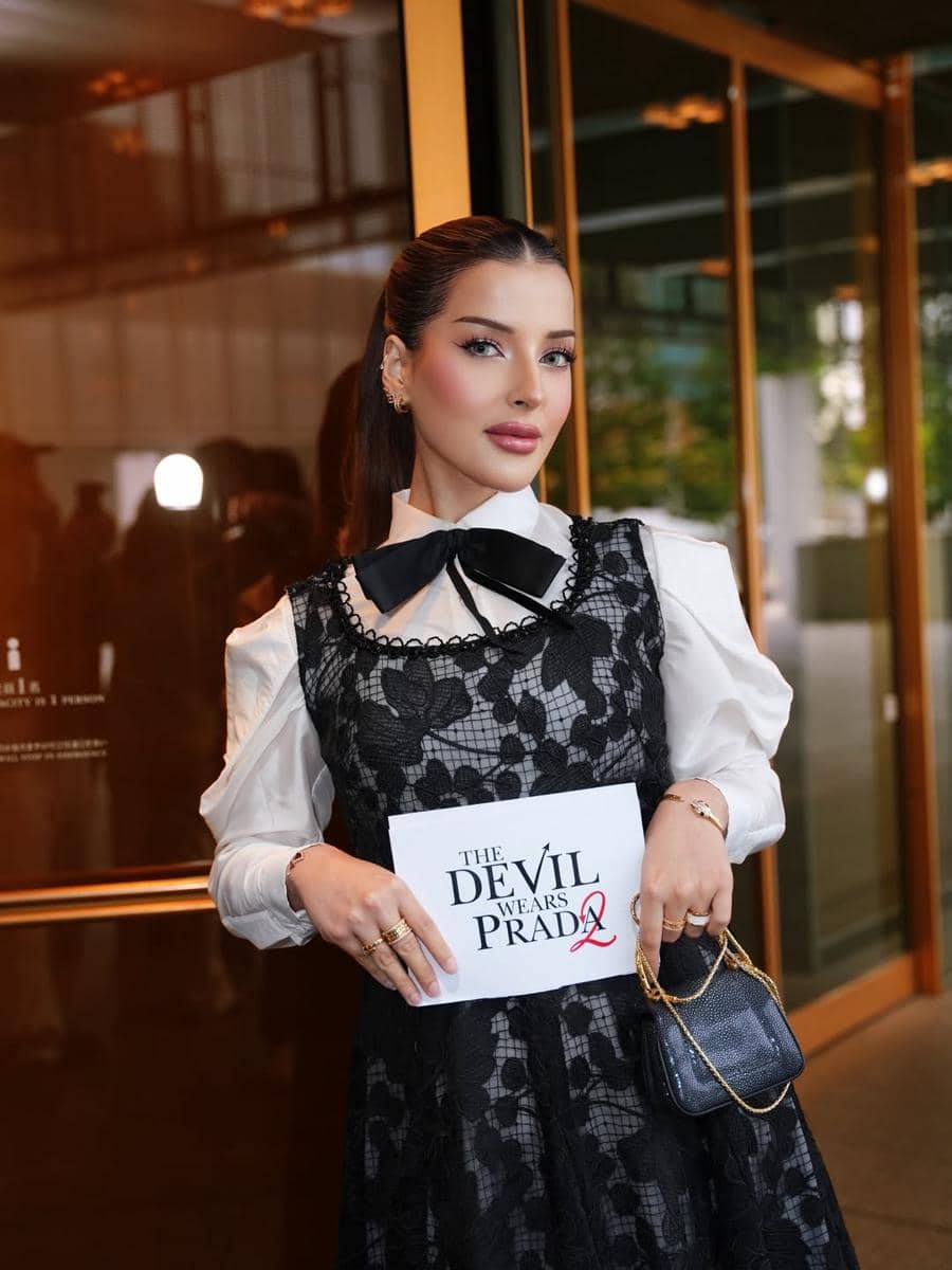 OOTD Tasya Farasya di Premiere Devil Wears Prada 2 (instagram.com/tasyafarasya)