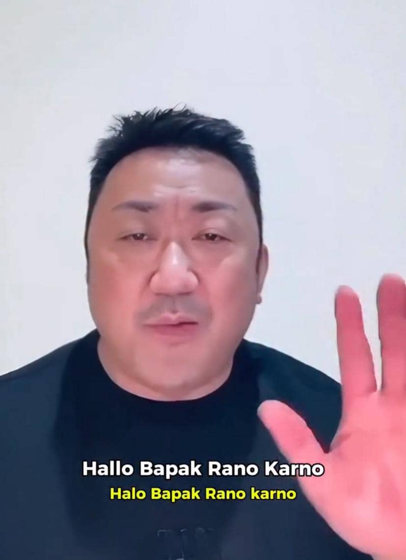 Ma Dong Seok sampaikan pesan untuk Wagub DKI Jakarta