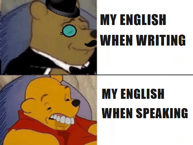 meme kartun belajar bahasa Inggris