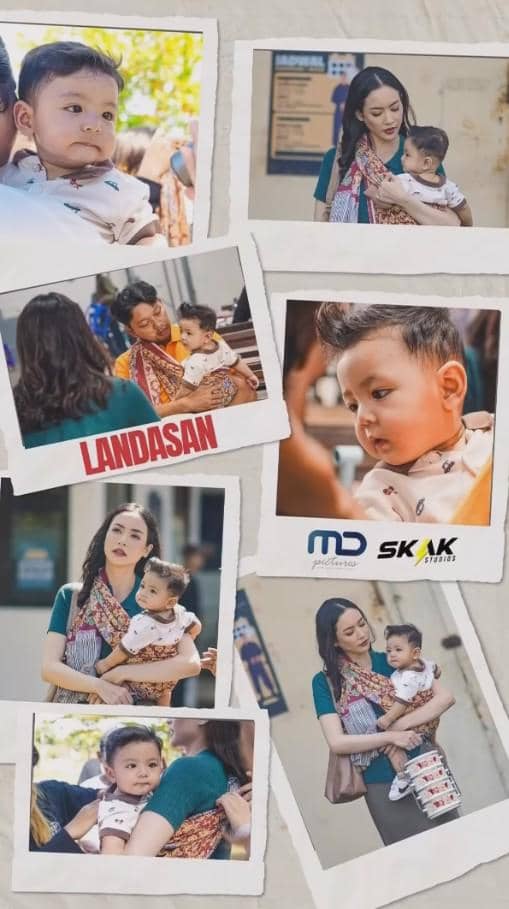 Baby Andrew, Anak Erika Carlina, Perdana Syuting Film (instagram.com/moektito)