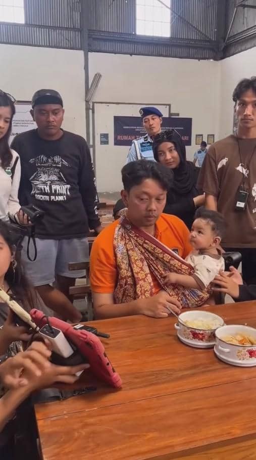 Baby Andrew, Anak Erika Carlina, Perdana Syuting Film (instagram.com/moektito)