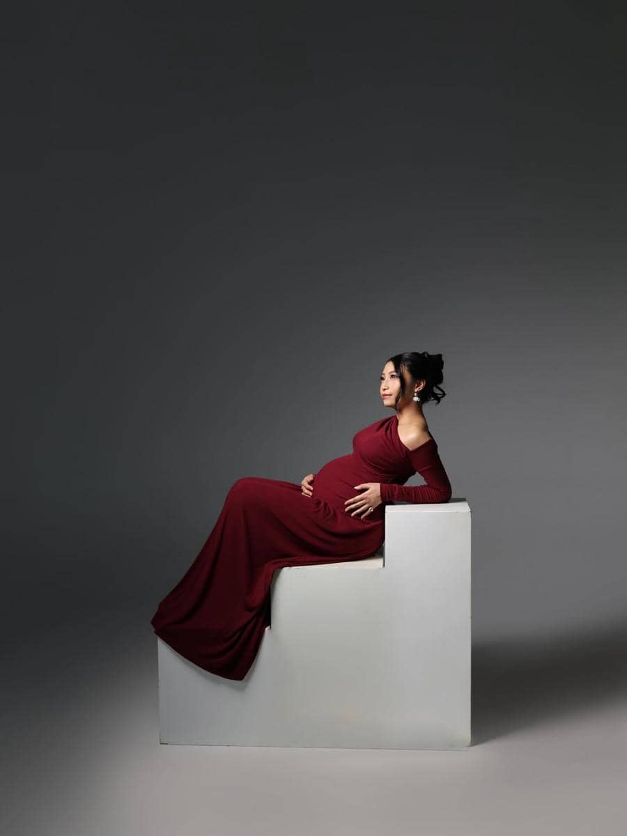 Pemotretan Maternity Istri Sangun Ragahdo (instagram.com/septiningtyas)