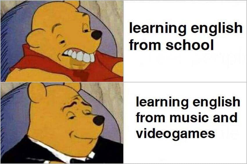 8 Meme Kartun Belajar Bahasa Inggris, Banyak Kata yang Mirip