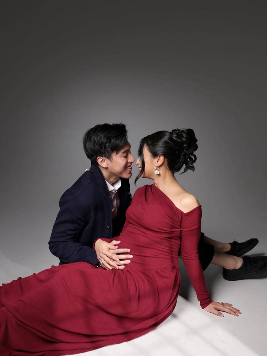 Pemotretan Maternity Istri Sangun Ragahdo (instagram.com/septiningtyas)