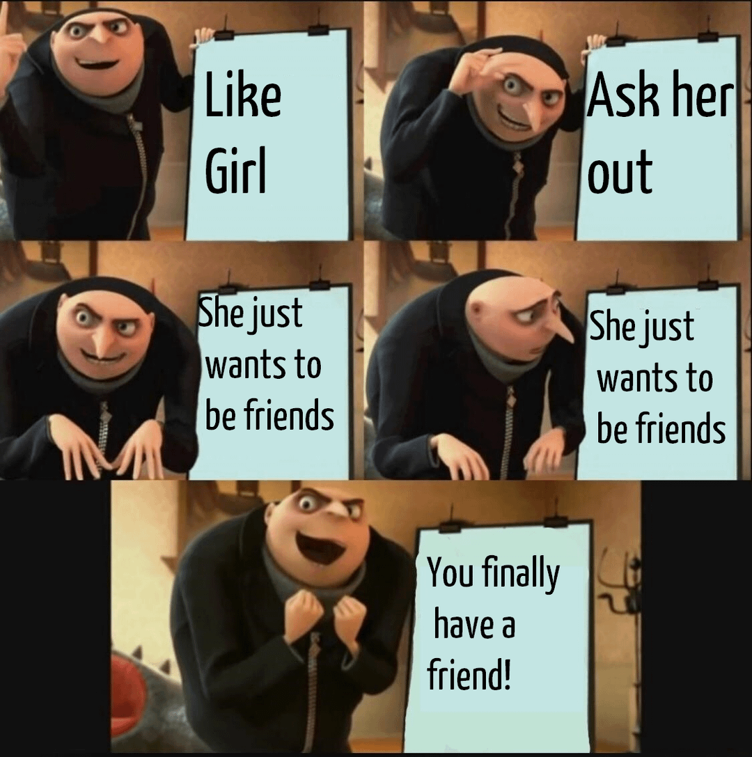 meme kartun tentang friendzone