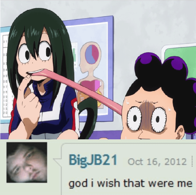 meme anime tentang lidah